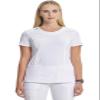 Cherokee Infinity Scrubs for Women Round Neck Scrub Top with 3 Pockets & 360 Stretch 2624A, XL, White view 1