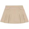 Nautica Girls School Uniform Pleated Scooter with Pockets Skirt, Khaki, 10 US view 1