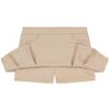 Nautica Girls School Uniform Pleated Scooter with Pockets Skirt, Khaki, 10 US view 3