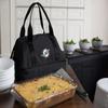 PICNIC TIME Black Miami Dolphins Potluck Casserole Tote view 2