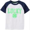 Carter's Baby Boys' Graphic Raglan Tee (Baby) - Lucky - 3 Months view 1