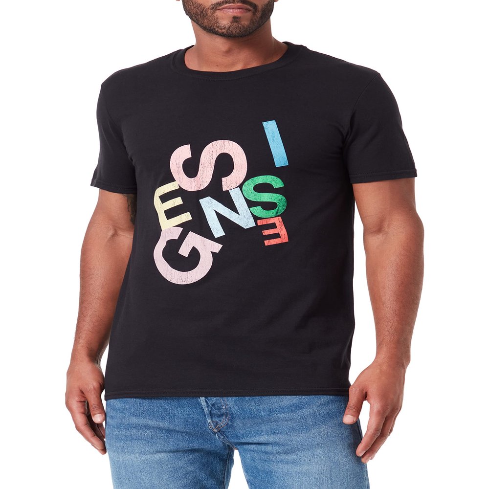 Genesis Mens Tee: Scatter - Black - Small