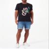Genesis Mens Tee: Scatter - Black - Small view 2