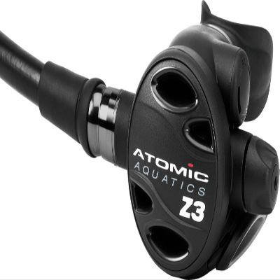 Atomic Aquatics Z3 Second Stage only, 32" hose, Black