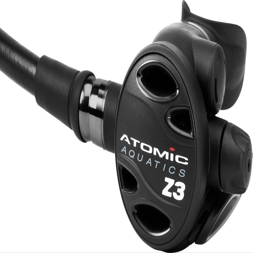 Atomic Aquatics Z3 Second Stage only, 32" hose, Black