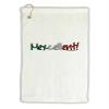 TOOLOUD Mexcellent Flag Color - Cinco De Mayo Micro Terry Gromet Golf Towel 16 x 25 inch view 1