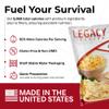 Long Term Gluten Free Food Storage Sample Pack: 16 Large Servings - 4 lbs Freeze Dried Meals - Emergency Prepper Supply with 25 Year Shelf Life view 4