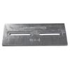 Boating Accessories New B & S Anodes Zinc Plate 1/2X6X12 W/Slots Bsm Bsm12X6X12S view 1