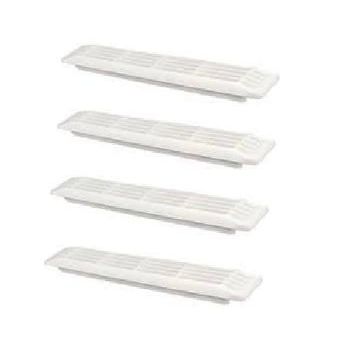 New Chaparral Boat Marine Vent Louver Exhaust 17-1/2" X 2-3/4" Venturi 4 Pack