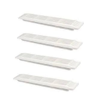 New Chaparral Boat Marine Vent Louver Exhaust 17-1/2" X 2-3/4" Venturi 4 Pack