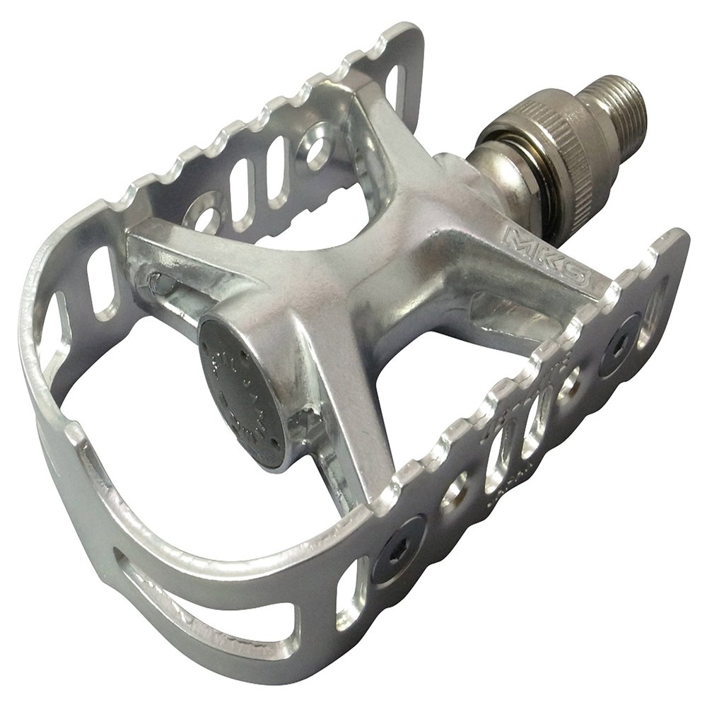 MKS UB-LITE Ezy Bicycle Pedal, Silver