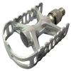 MKS UB-LITE Ezy Bicycle Pedal, Silver view 1