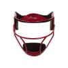 Champion Sports Steel Softball Face Mask - Classic Fielders Masks for Adults - Durable Head Guards - Premium Sports Accessories for Indoors and Outdoors - Red view 1