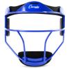 Champion Sports Steel Softball Face Mask - Classic Fielders Masks for Adults - Durable Head Guards - Premium Sports Accessories for Indoors and Outdoors - Blue view 1