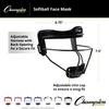 Champion Sports Steel Softball Face Mask - Classic Fielders Masks for Adults - Durable Head Guards - Premium Sports Accessories for Indoors and Outdoors - Blue view 4