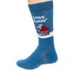Fine Fit Mens Printed Cotton Casual Socks (Gone Fishin', Size 10-13) view 2