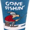 Fine Fit Mens Printed Cotton Casual Socks (Gone Fishin', Size 10-13) view 3