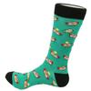FineFit Man Cave Trouser Socks - One Size, Hot Dogs view 1