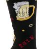 Fine Fit Mens Printed Cotton Casual Socks (TGIF, Size 10-13) view 3