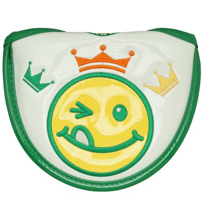 WINWIN STYLE PCM-757 WE LOVE GOLF CROWN Version Putter Cover, Mallet Type, Color