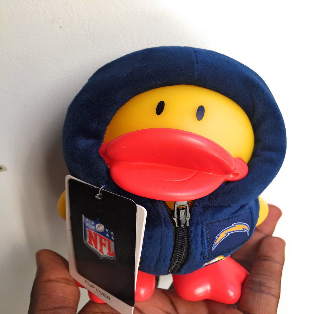 FOCO NFL FOCO NFL San Diego Chargers Uniform Duck Bank, Blue