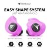 Decibullz - Custom Molded Earplugs, 31dB Highest NRR, Comfortable Hearing Protection for Shooting, Travel, Swimming, Work and Concerts (Pink) view 2