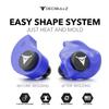 Decibullz - Custom Molded Earplugs, 31dB Highest NRR, Comfortable Hearing Protection for Shooting, Travel, Swimming, Work and Concerts (Blue) view 2