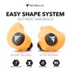 Decibullz - Custom Molded Earplugs, 31dB Highest NRR, Comfortable Hearing Protection for Shooting, Travel, Swimming, Work and Concerts (Orange) view 2