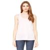 Bella + Canvas Womens Flowy Racerback Tank (B8800)- SOFT PINK,XS view 2