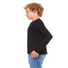 Bella Canvas Jersey Long-Sleeve T-Shirt (3501Y) Black, S view 3