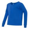 Bella + Canvas Youth Jersey Long-Sleeve T-Shirt, Large, TRUE ROYAL view 2