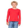 Jersey Long-Sleeve T-Shirt (3501Y) Red, M view 1