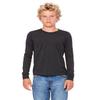 Bella + Canvas Youth Jersey Long-Sleeve T-Shirt (3501Y)- DK GREY HTHR,M view 1