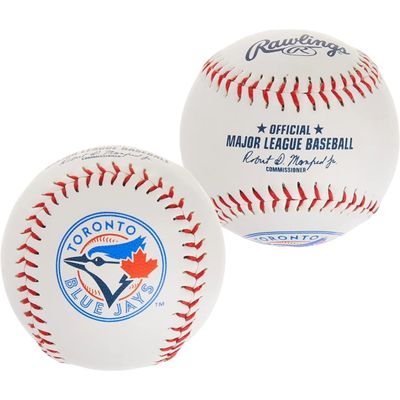 Rawlings | MLB Team Logo Baseball | Toronto Blue Jays | Official | White