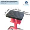 Tumbl Trak Fly Right Cheer Stunting Trainer, Hot Pink, 20 in x 20 in x 10 in view 3
