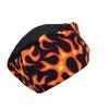 CHEFSKIN Original Flames Beanie Hat with Mesh Top for Chefs Bakers Doctors view 2