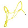 Horse Rope Halters - 11 Sizes - Miniature, Foal, Weanling, Pony, Cob/Arab, Horse, Warmblood, Draft & Custom (Foal, Yellow) view 1