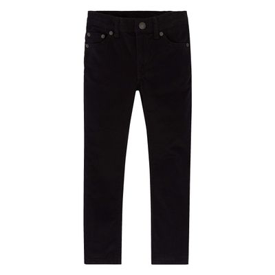 Levi's Boys' 511 Slim Fit Soft Brushed Pants, Black, 2T