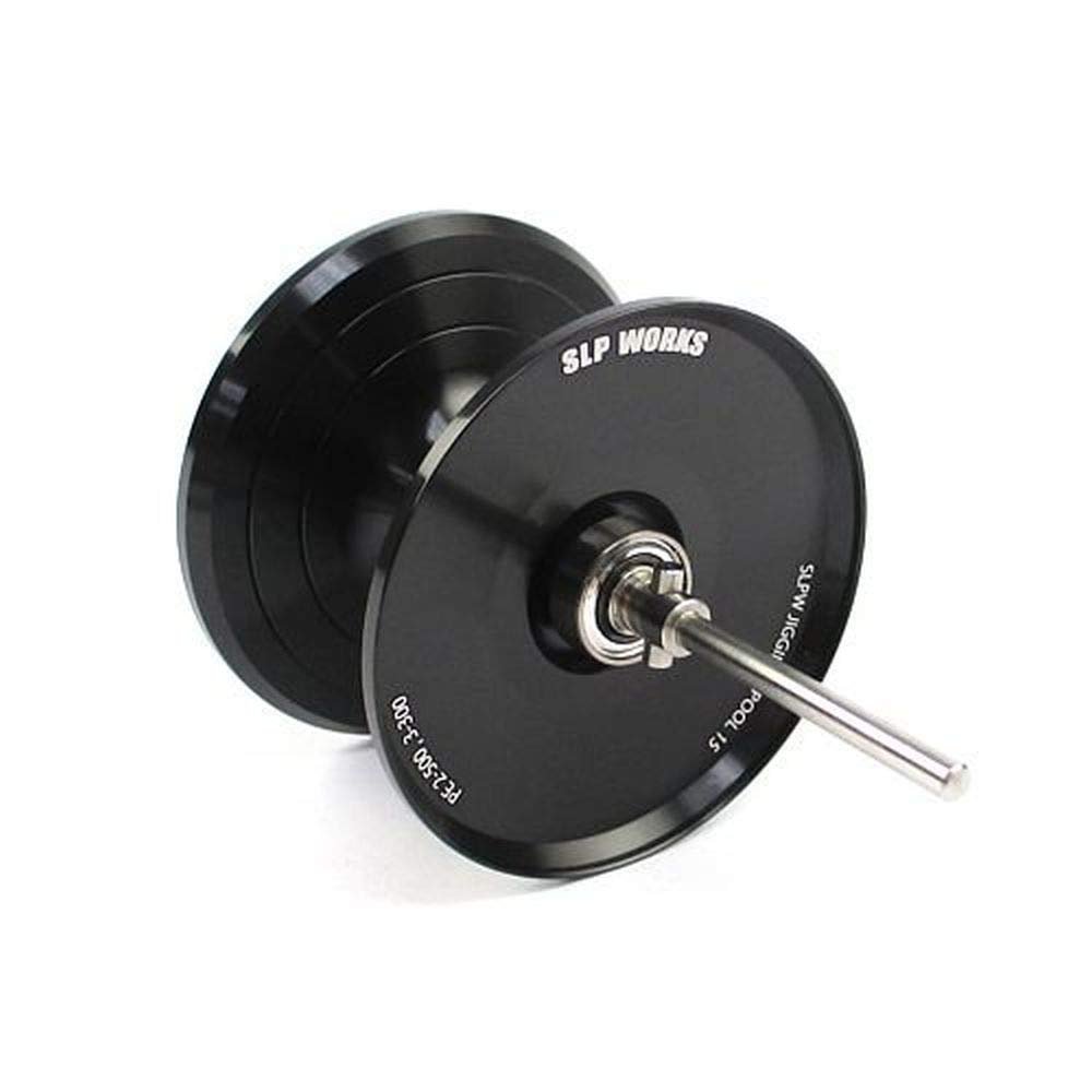 Daiwa SLP Works Spool for Bait Reel, SLPW Jigging Spool, 15, Black