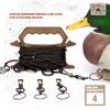 Rig'Em Right Waterfowl Step-Up Jerk Rig Decoy Ultimate Motion Device for Duck Hunting, Gives Motion for up to Four Decoys view 3