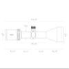 Vantage IR Riflescope 4-12X50, 1", Mil Dot (Etched) view 4