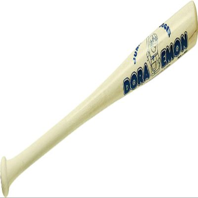 Unix Corporation DRN-533 Doraemon Wooden Bat, 27.6 inches (70 cm), 12.3 oz (350 g), Natural