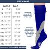Mojo Compression Socks for Women and Men 20-30mmHg Knee High - Opaque Medical Compression Knee High for Varicose Veins Circulation, Bariatric, Swelling, Lymphedema - Navy, Small - A601 view 4