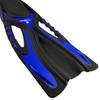 XS Scuba JR Propel Snorkeling Fins - Yellow, 1/4 view 2