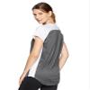 Alleson Athletic Women's Dura-light fast pitch softball Jersey, Charcoal/White, Medium view 2
