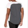 Alleson Athletic Women's Dura-light fast pitch softball Jersey, Charcoal/White, Medium view 3
