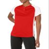 522PDW - Fastpitch JERSEY Wome - L - RD/WH view 1