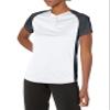 Alleson Athletic Women's Dura-Light Fast Pitch Softball Jersey, White/Charcoal, X-Large view 1