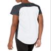 Alleson Athletic Women's Dura-Light Fast Pitch Softball Jersey, White/Charcoal, X-Large view 3
