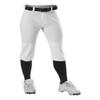 Alleson Athletic 605PKNW - Fastpitch Knicker Pa - L - WH view 1